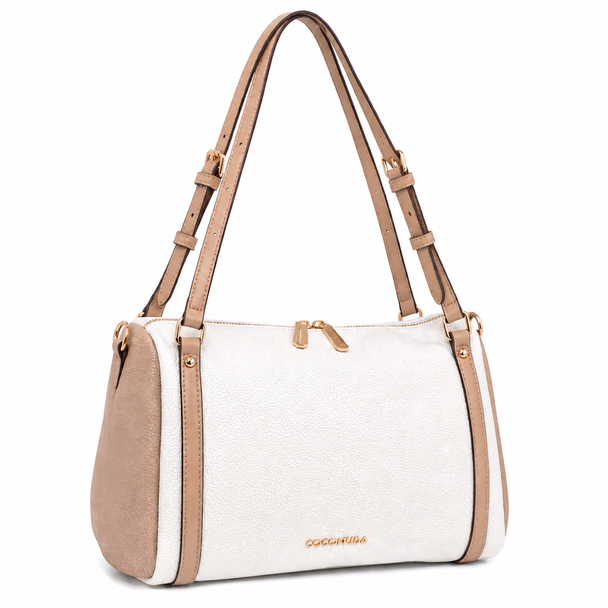 COCONUDA- Borsa bicolore elegante e versatile