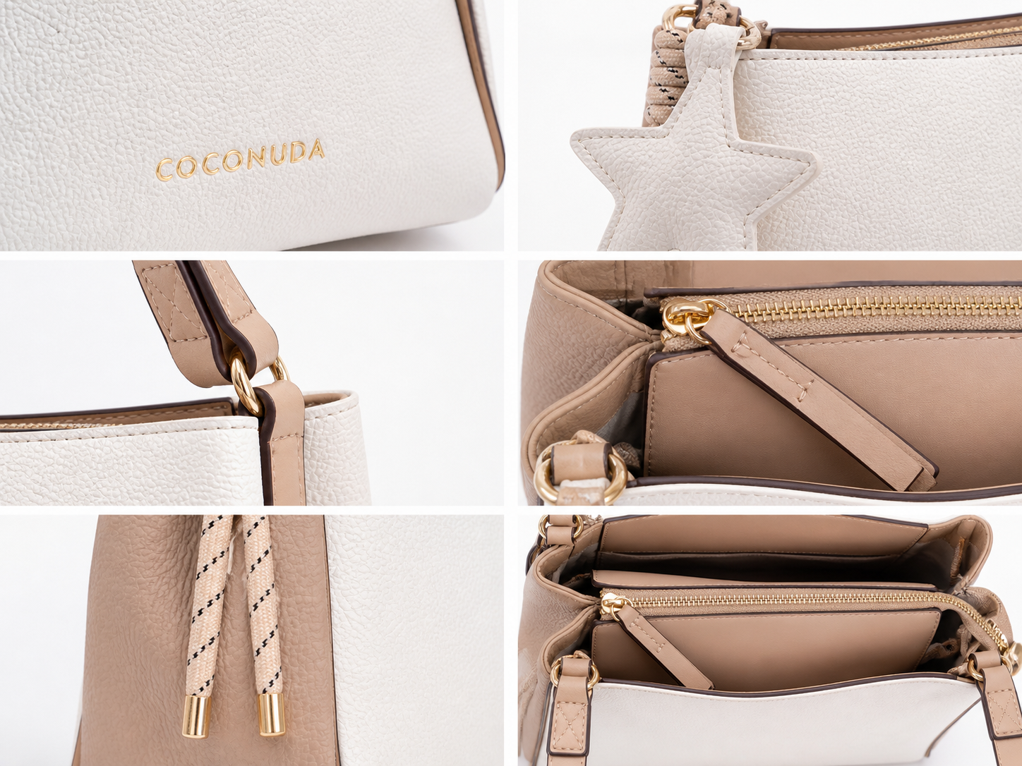 COCONUDA Borsa Elegante con Charm
