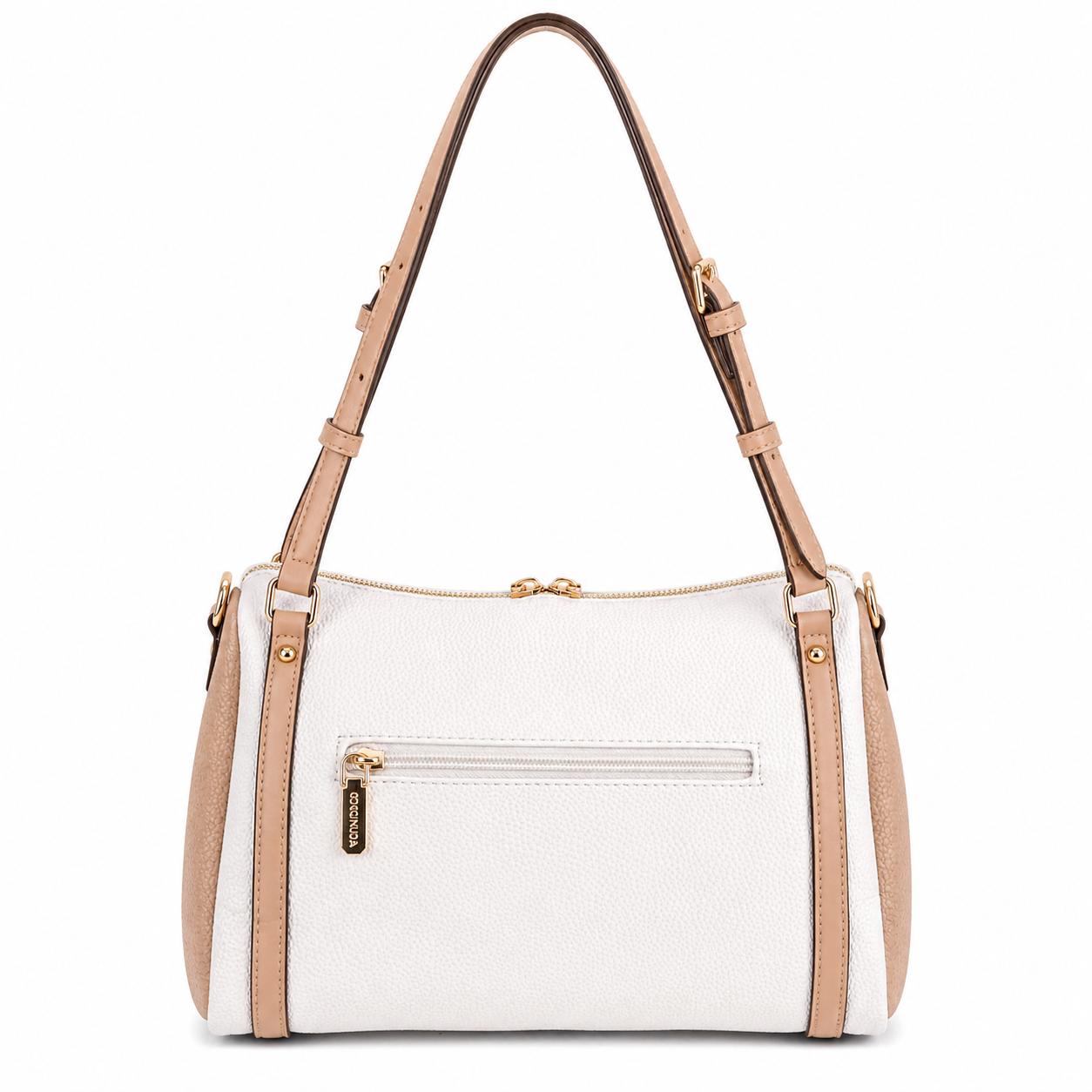 COCONUDA- Borsa bicolore elegante e versatile