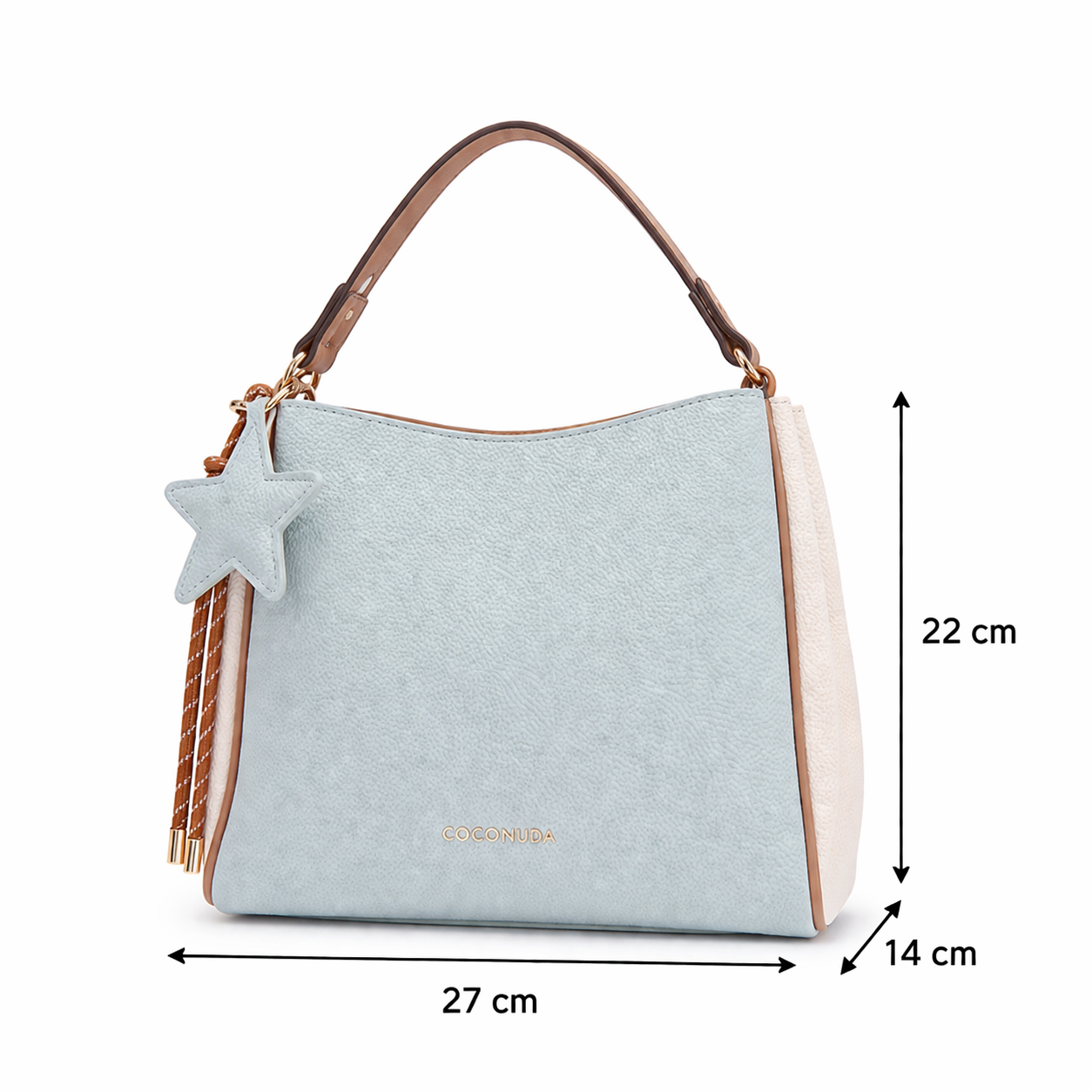 COCONUDA Borsa Elegante con Charm