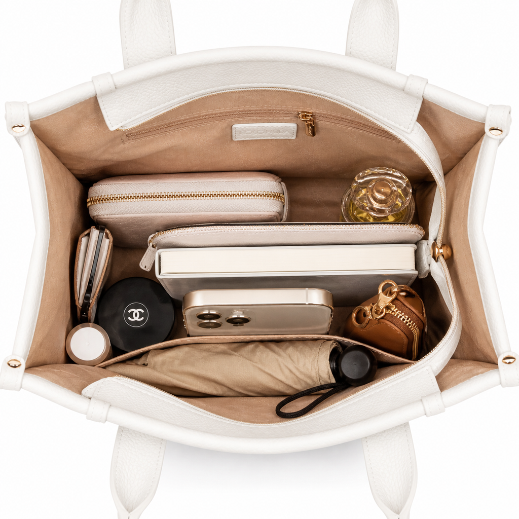 COCONUDA TOTE -Stile Premium, Spazio Massimo