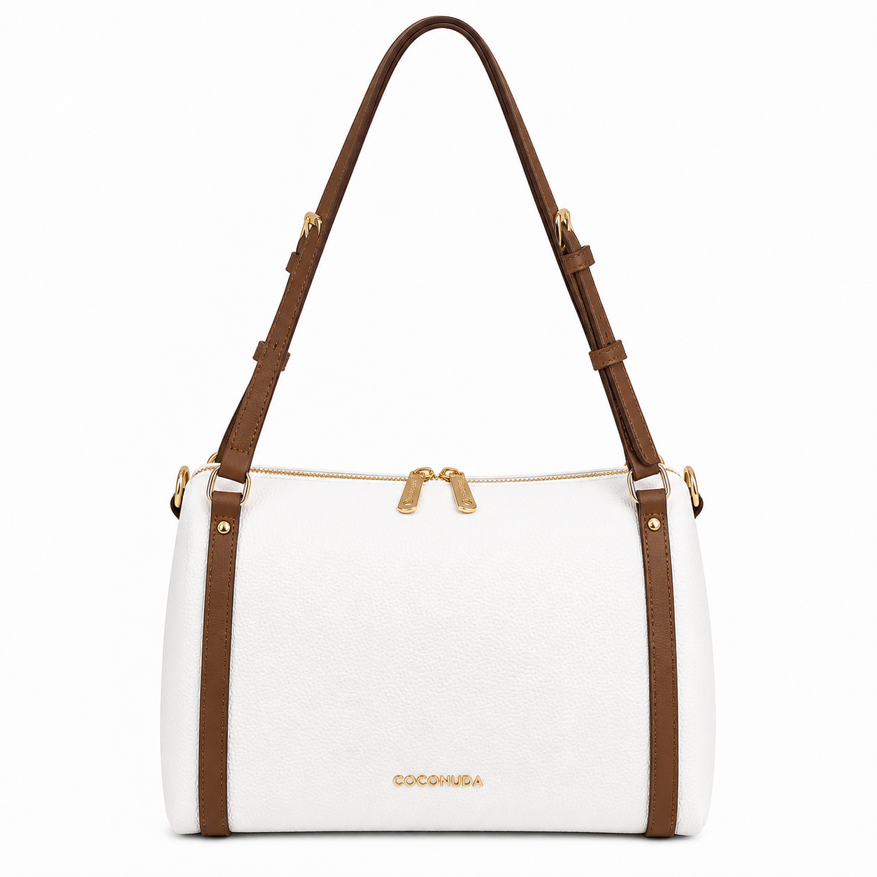 COCONUDA- Borsa bicolore elegante e versatile
