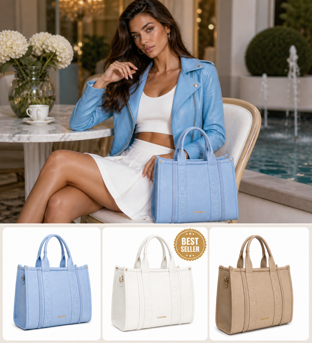 COCONUDA TOTE -Stile Premium, Spazio Massimo